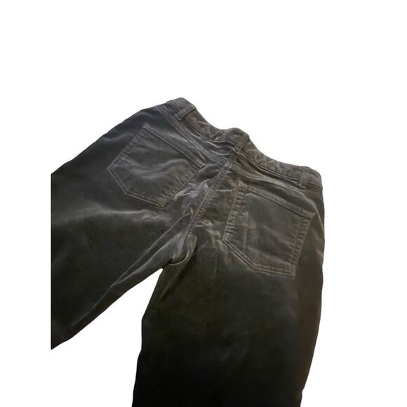 Boden Brown Velvet Straight Leg Trousers 12R Cotton With Stretch Fab Condition - Picture 2 of 13